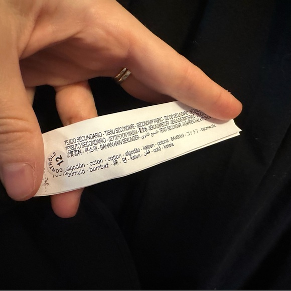 NWT Zara Ribbed top, cotton bottom dress - Picture 3 of 9